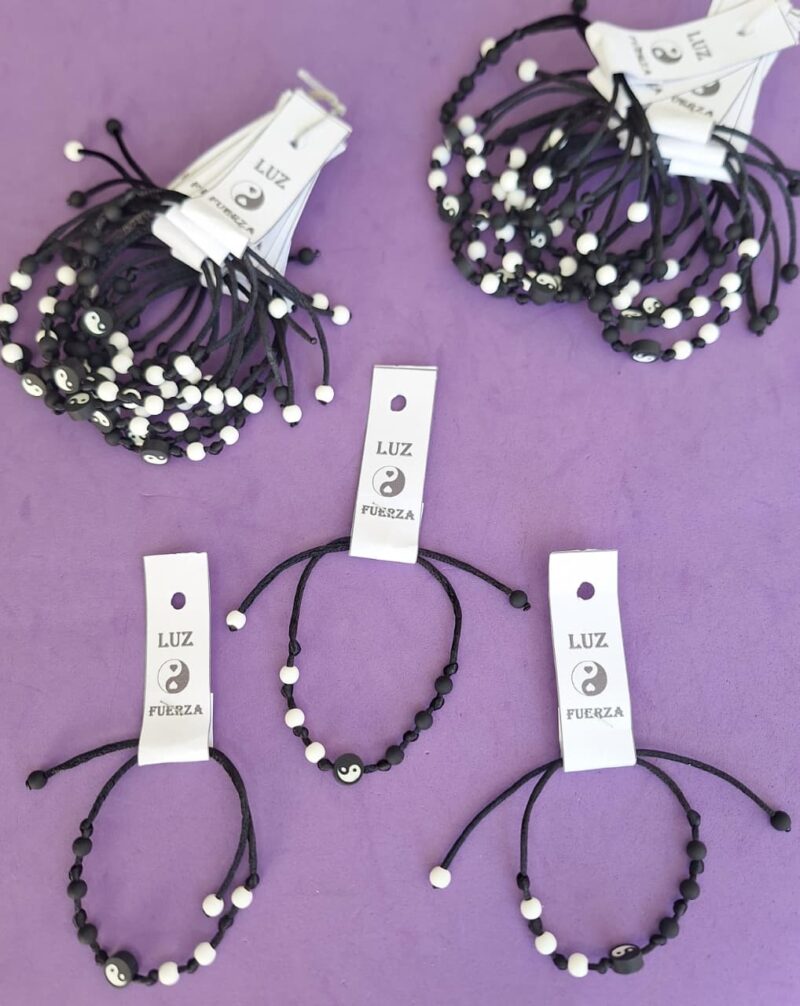 Pulsera de cordón "Yin-Yang"