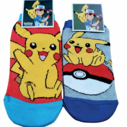 Soquetes c/diseño "Pokémon"