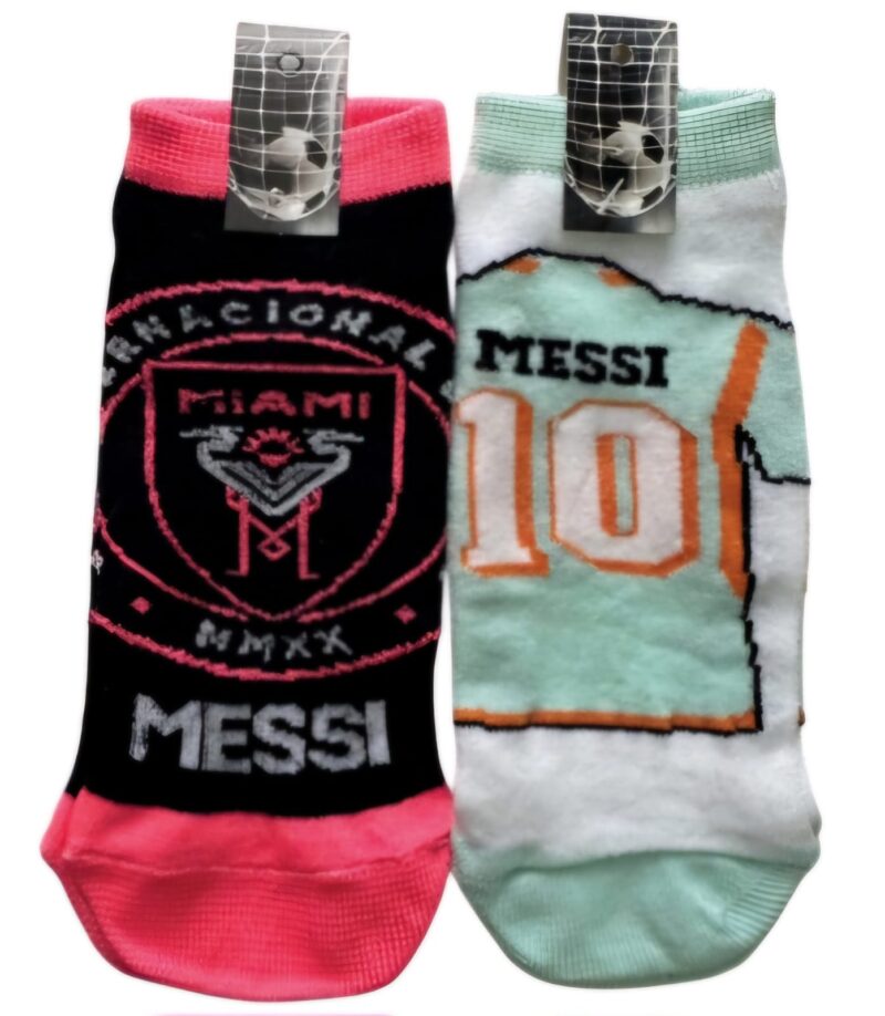 Soquetes c/diseño "Messi Inter Miami" x12 - Imagen 2