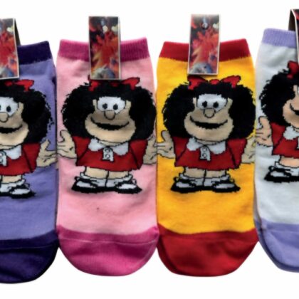 Soquetes c/diseño "Mafalda"