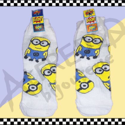 Soquetes c/diseño "Minions"