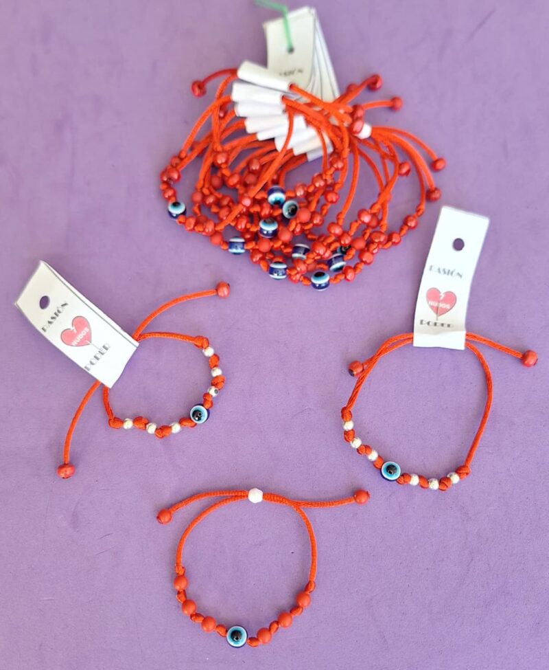 Pulseras de los 7 nudos c/ojo Turco - Imagen 2